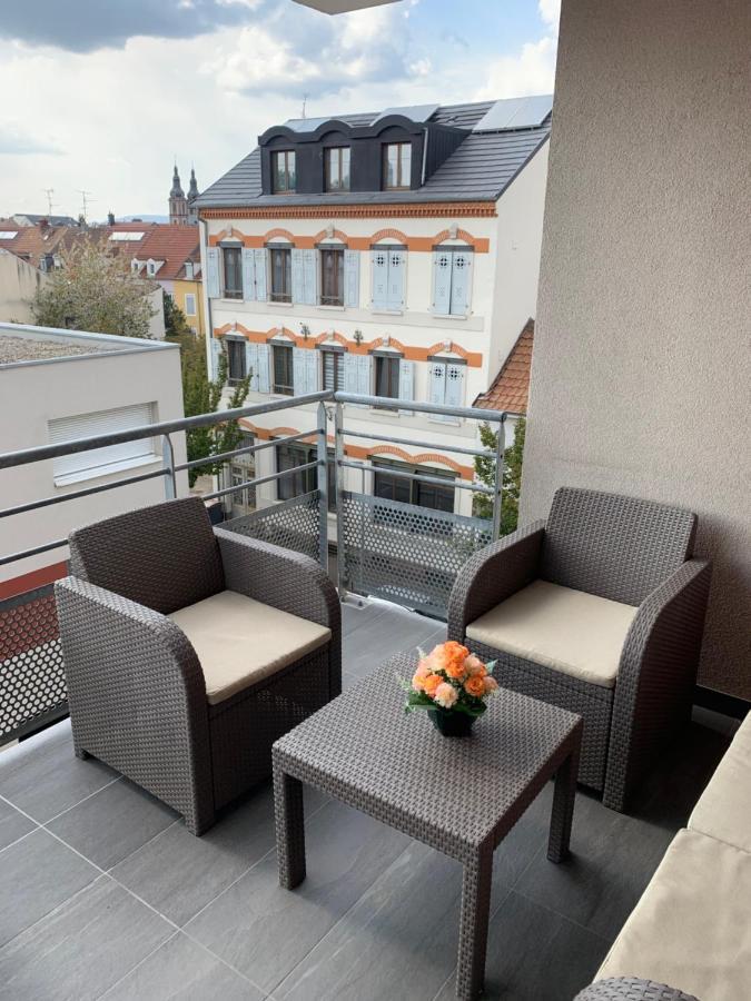 Sion City Mulhouse Centre - Parking Et Balcon-Wifi 5G Gratuit Esterno foto